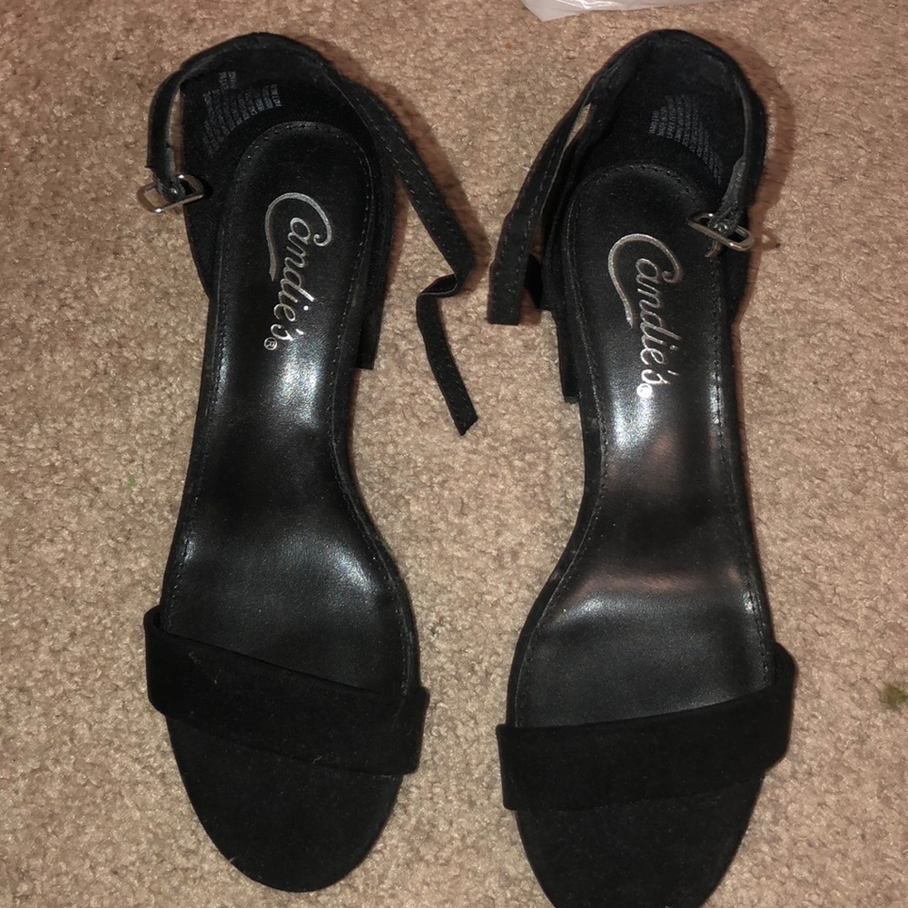 Black 1 inch Heels